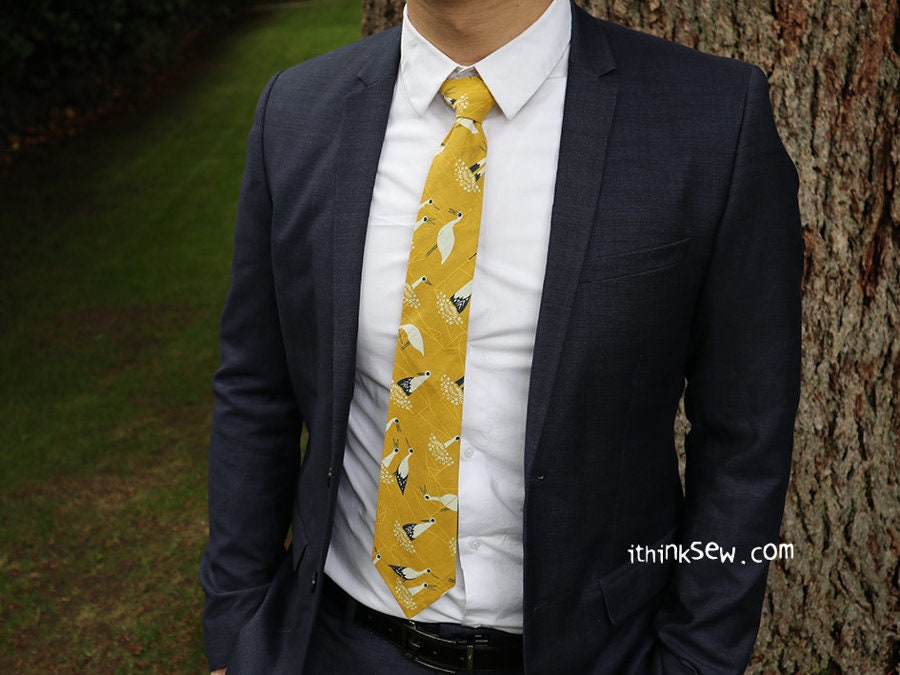 Melvin Necktie PDF Sewing Pattern with Video Instruction
