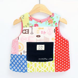 Emery Baby Bib Vest PDF Sewing Pattern