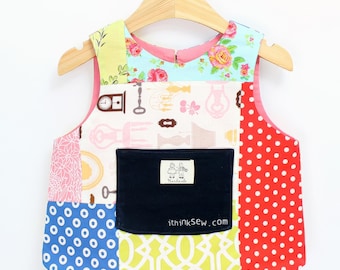 Emery Baby Bib Vest PDF Sewing Pattern