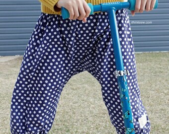 Christine Pants for Kids (7Y-12Y) PDF Sewing Pattern