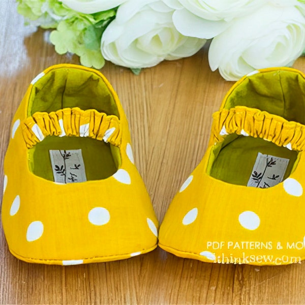 Juliet Baby Mary Janes PDF Sewing Pattern