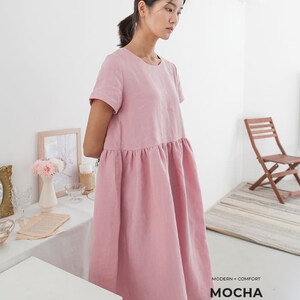 MOCHA Elsie Dress PDF Sewing Pattern 4 Kinds of Papera4, US Letter, A0 ...