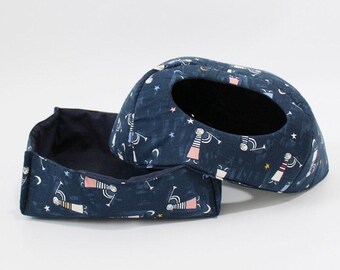 Cat/Dog Bed and House PDF Sewing Patterns and Video Tutorials (2 Size ) | Pet House | DIY Dog Cave & Bed | Digital Pet Tent Pattern