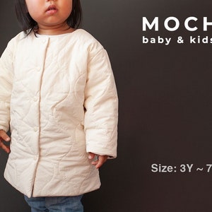 Mazie Puffer Jacket (3Y-7Y) PDF Sewing Pattern