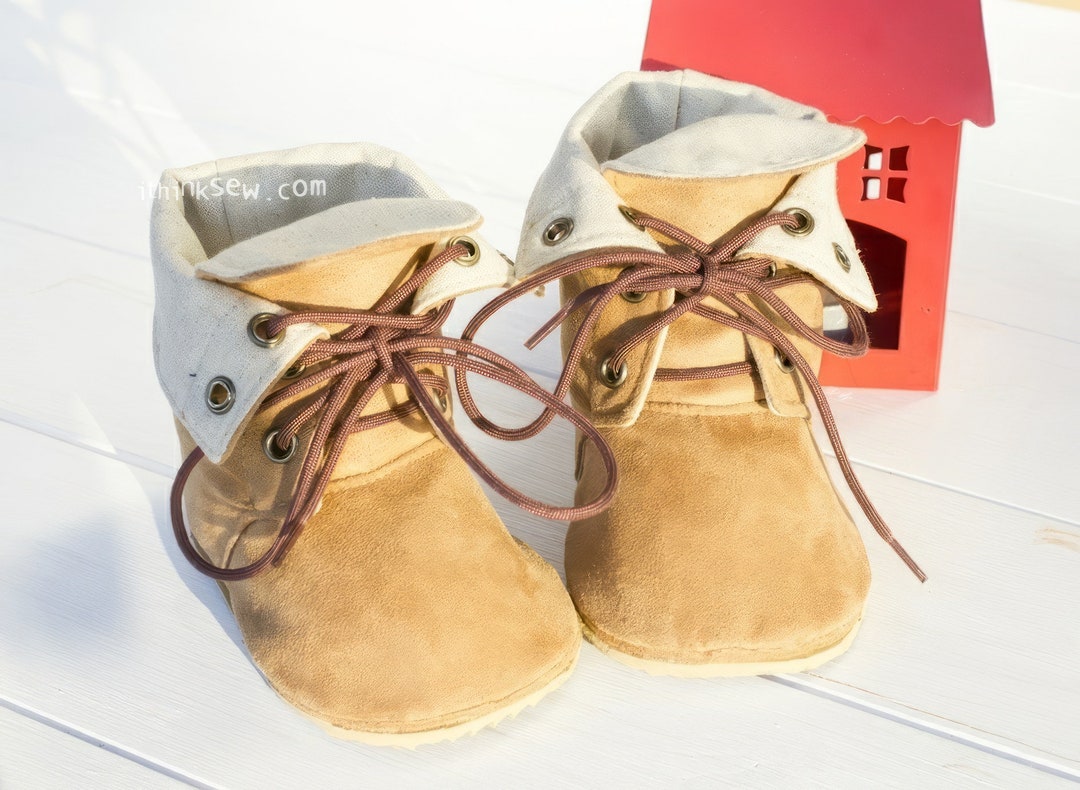 Patrón de costura PDF para botas de combate de bebé Adler