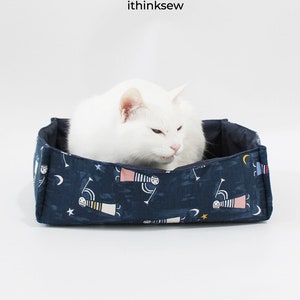 Cat/Dog Bed PDF Sewing Patterns & Video Tutorial (2 Size )