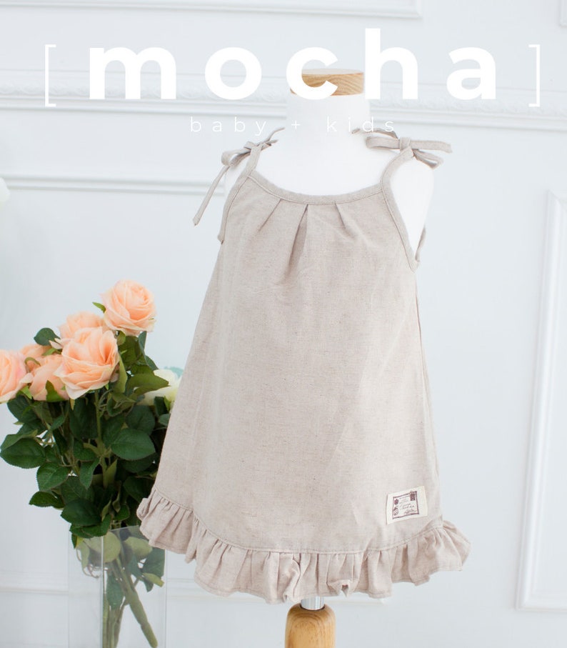 Florence Dress for Kids 3Y-10Y PDF Sewing Pattern image 5