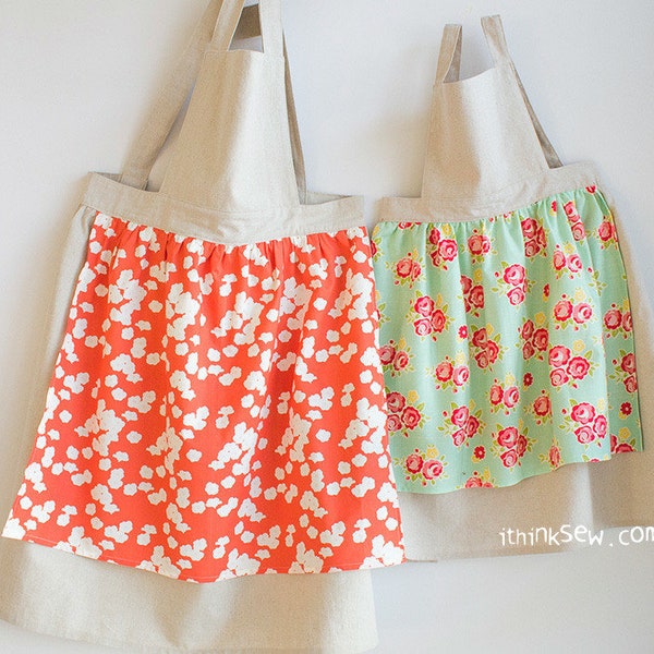 Katherine Mom & Girl's Aprons PDF Sewing Patterns