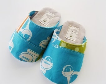 Dani Toddler Slipper Sewing Pattern PDF | Baby House Shoe Tutorial | Easy DIY Soft Sole Booties | Beginner Craft for Kids Sizes 5 to 9