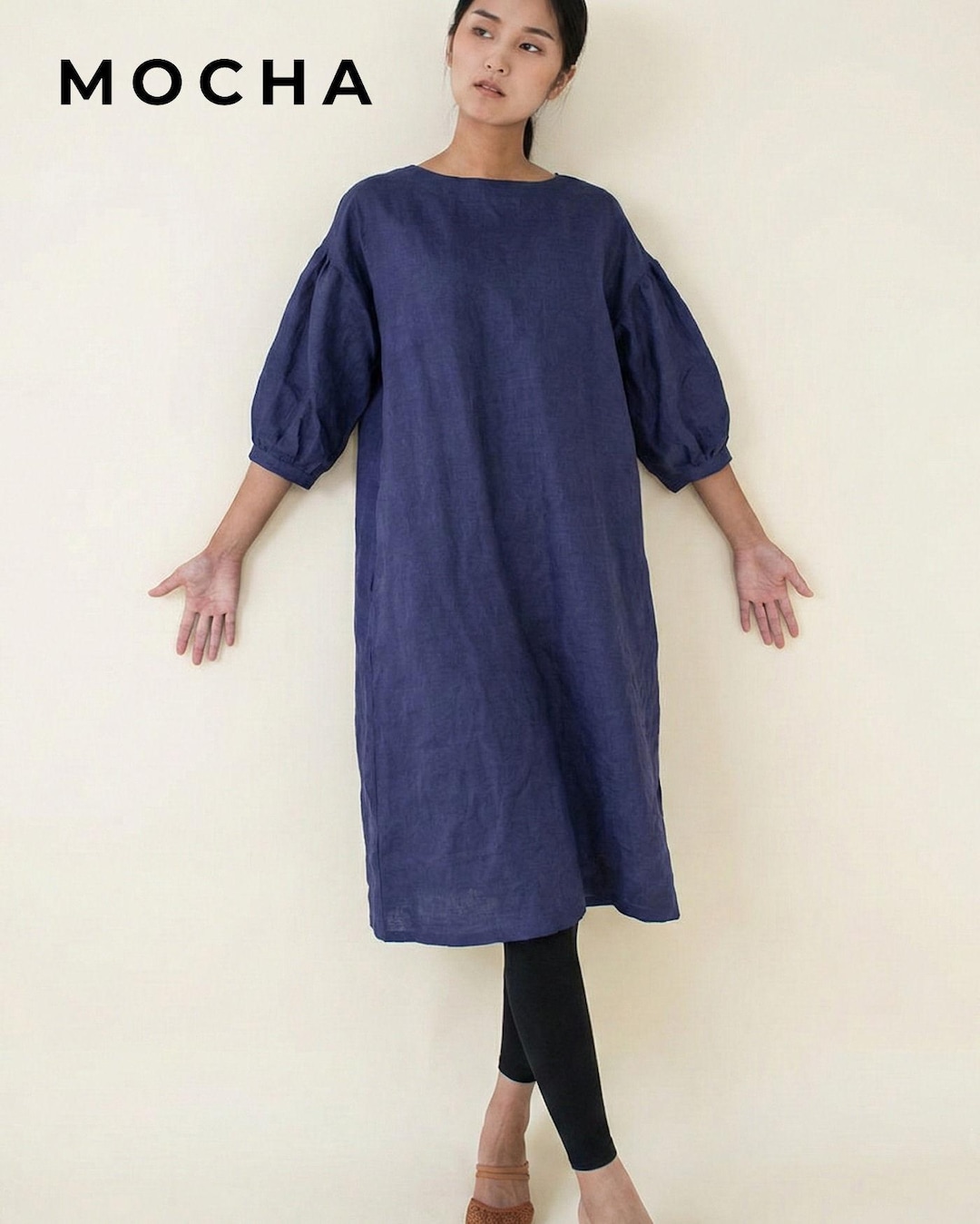 MOCHA Yuna Tunic Dress PDF Pattern - 4 Kinds of Paper(a4, US