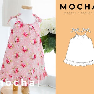 Florence Dress for Baby (6 - 24 months) PDF Sewing Pattern