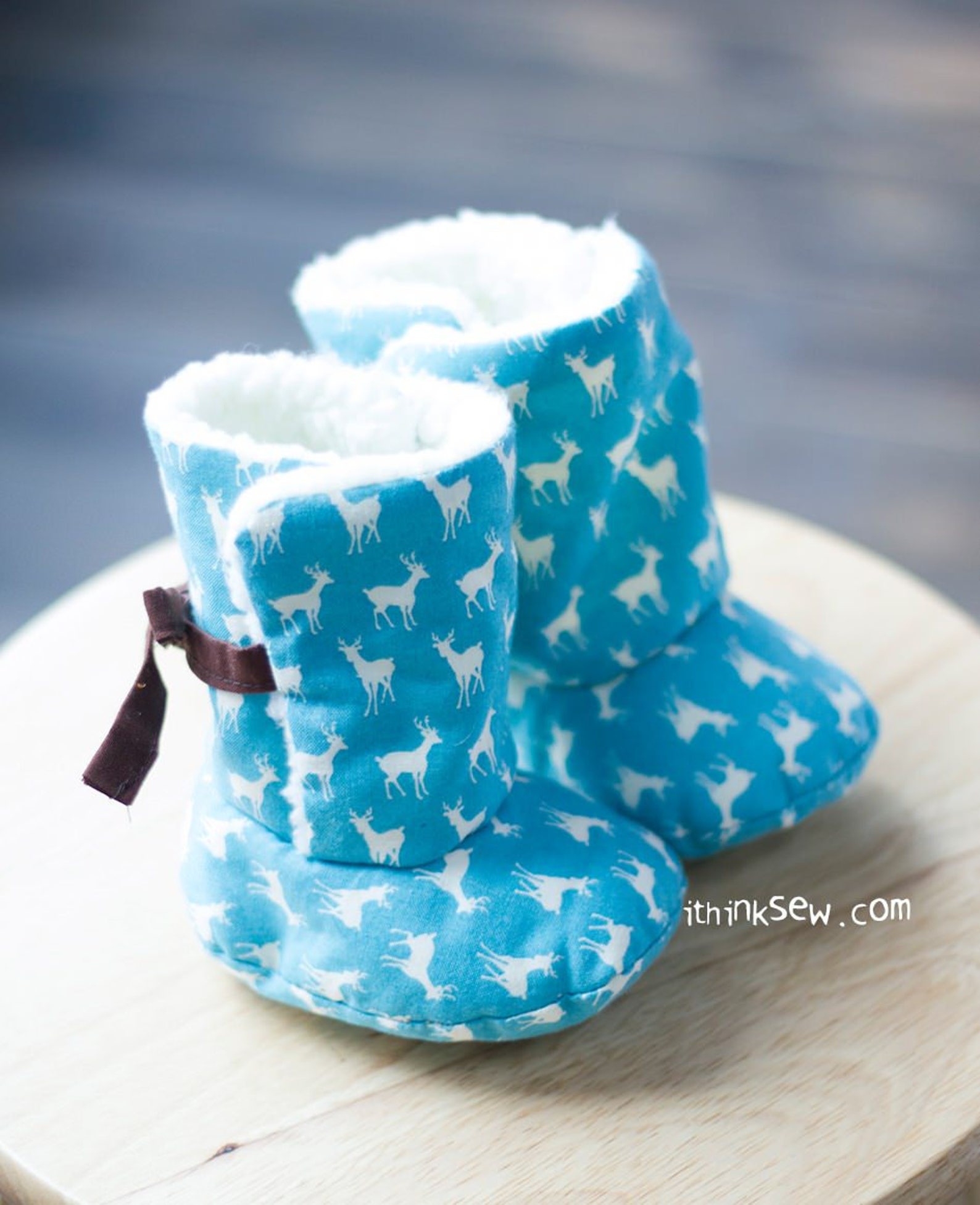 Reese Ribbon Baby Boots PDF Sewing Pattern - Etsy