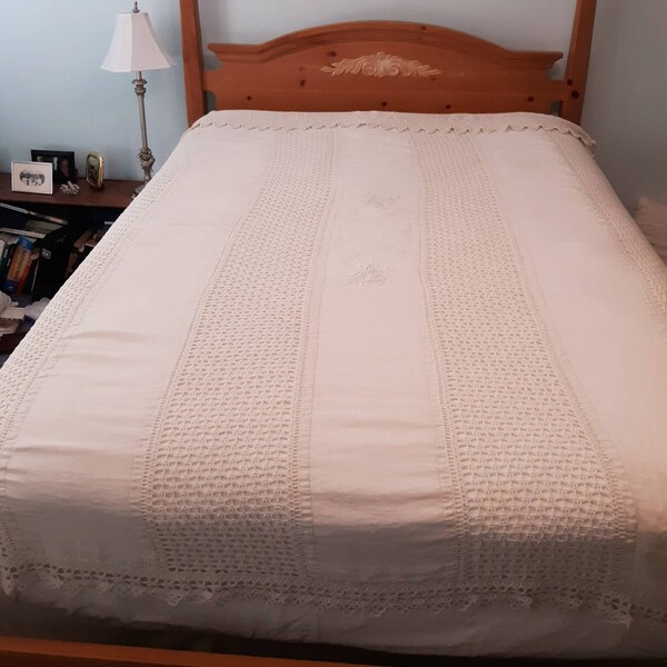 Vintage Bed Linens Etsy