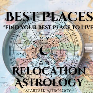 Relocation Astrology Analysis, Places Report (PDF)