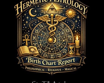 Hermetic Astrology Birth Analysis. Hard to find!