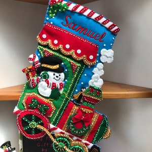 Kerstsok Bucilla Candy Express **** Pre-order 2025 ****