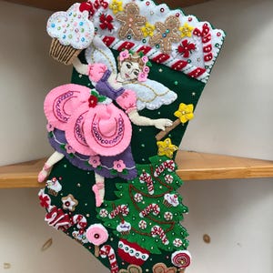 Shop Plaid Bucilla ® Seasonal - Felt - Stocking Kits - Christmas Sugar Plum  Fairy - 85431 - 85431