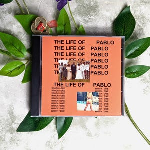 Kanye West Life of Pablo Cd - Etsy