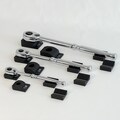 Magnetic Ratchet Organizers for toolbox drawer, 1\/4 drive, 3\/8 drive, 1\/2 drive.