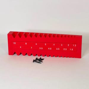 Allen Key / Allen Wrench Wall Mount Storage Organizer / Holder Metric 1 ...