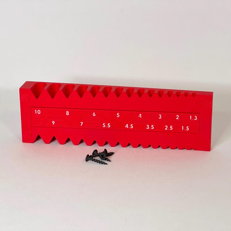 Allen Key / Allen Wrench Wall Mount Storage Organizer / Holder Metric 1 ...