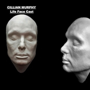 Life Face Cast van Cillian Murphy - wit