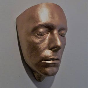 Life Face Cast Of  David Bowie - Bronze