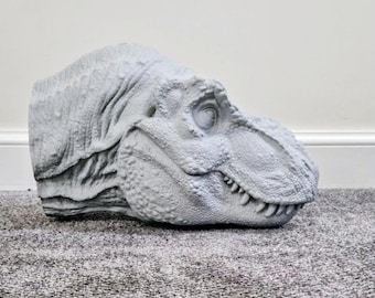 Life Size Bust Prop T Rex Jurassic Park