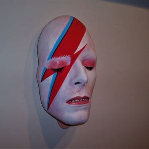 Life Face Cast David Bowie Aladdin Sane Versión 2 imagen 3