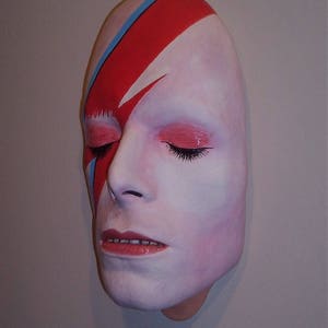 Life Face Cast David Bowie Aladdin Sane Versión 2 imagen 4