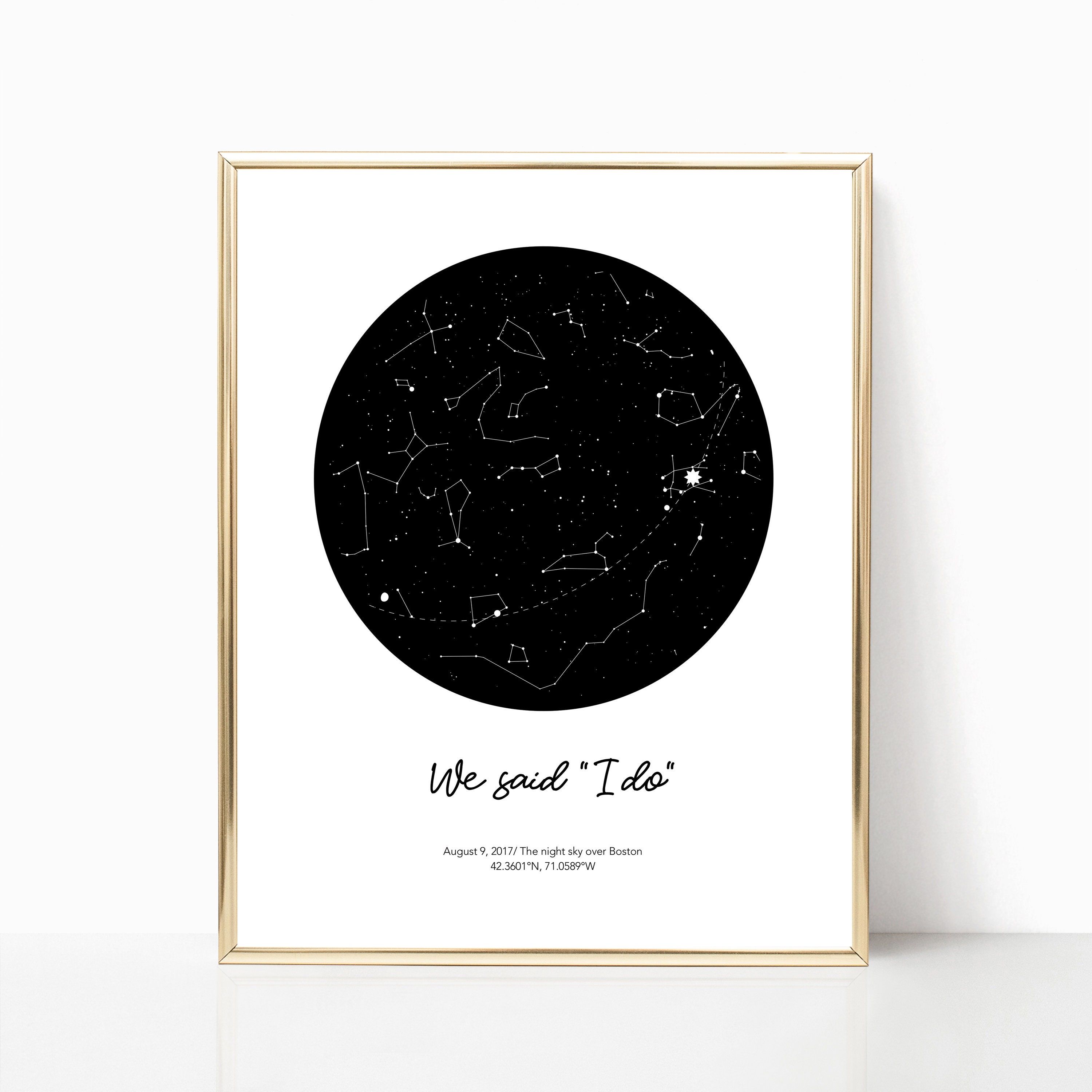 Wedding Night Star Map Wedding Night Sky Map Wedding Constellation Map Wedding Star | Etsy  Singapore