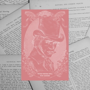 Emma. Carte postale - M. George Knightley, Johnny Flynn, Autumn de Wilde 4x6 Matte Postcard Print