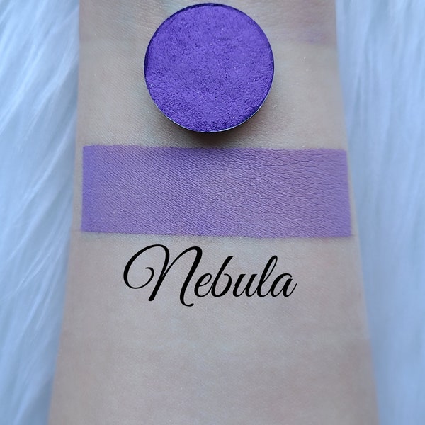 Pressed & Loose Eyeshadow [Nebula] Matte Eyeshadow, Pressed Pigment, Loose Eye Shadow, Magnetic Pan [Bellavoni Cosmetics]