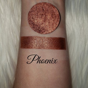 Pressed & Loose Bronzer [Phoenix] Handmade Bronzer, Cheek, Contour, Magnetic Pan [BellavoniCosmetics]