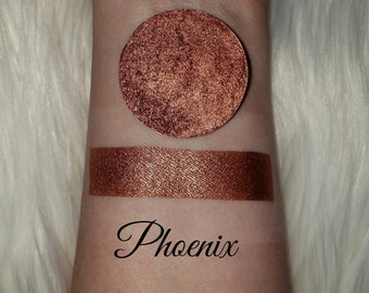 Pressed & Loose Bronzer [Phoenix] Handmade Bronzer, Cheek, Contour, Magnetic Pan [BellavoniCosmetics]