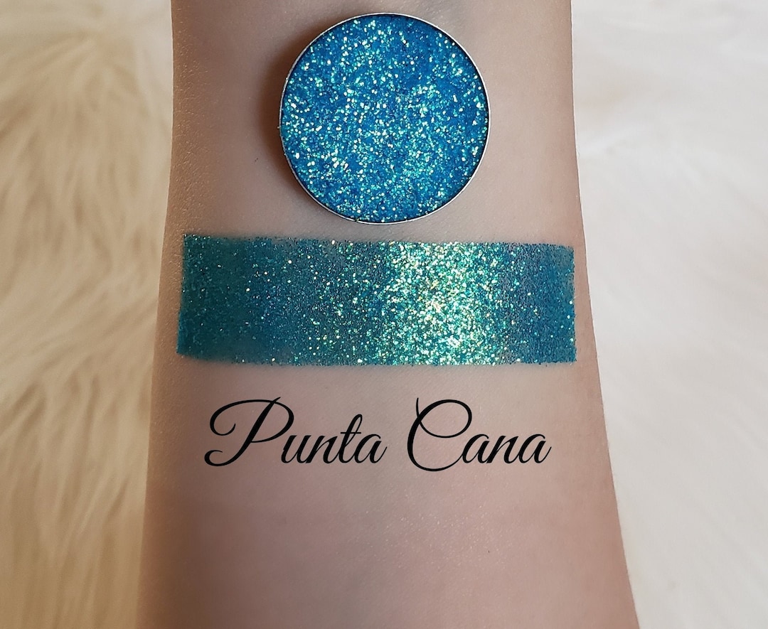 Punta Cana Glitter Eyeshadow, Cosmetic Grade, Pressed or Loose