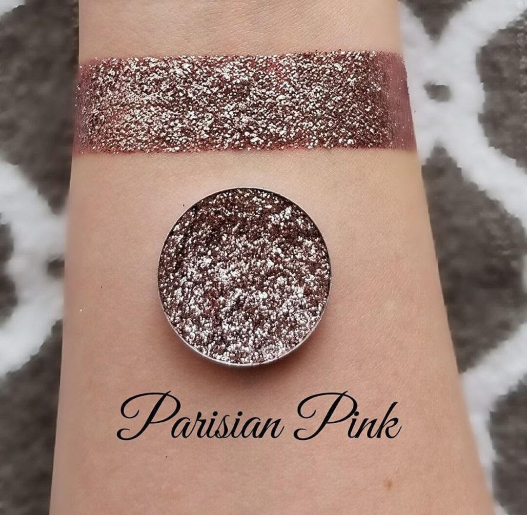 Pressed & Loose Glitter Eyeshadow parisian Pink Glitter Eyeshadow, Pressed Glitter, Cosmetic