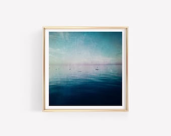 Impresión de la playa de Fairhope, Alabama: Fotografía de la bahía de Mobile