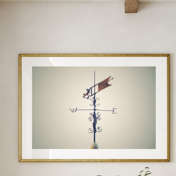 Farmhouse Wall Art, Colonial Williamsburg, Weather Vane, Williamsburg Travel Prints, Historical Photography