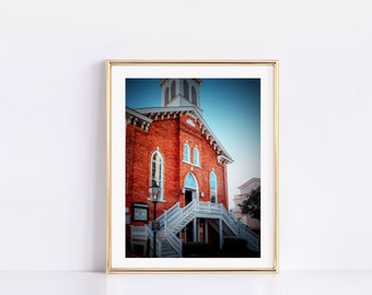 Dexter Ave Baptist Church Print: Montgomery Civil Rights History