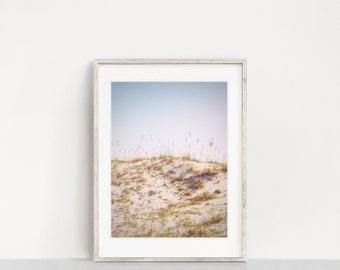 Alabama Gulf Shores Prints, Sand Dunes,  Beach Grass Print, Nature Photography, Coastal Home Decor,  8x10 Print