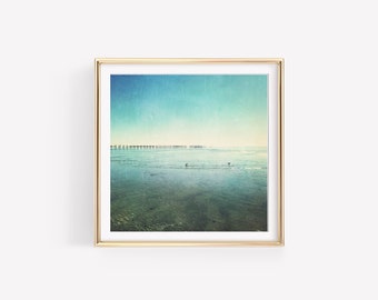 Biloxi Beach Print: Mississippi Coastal Landscape Photography