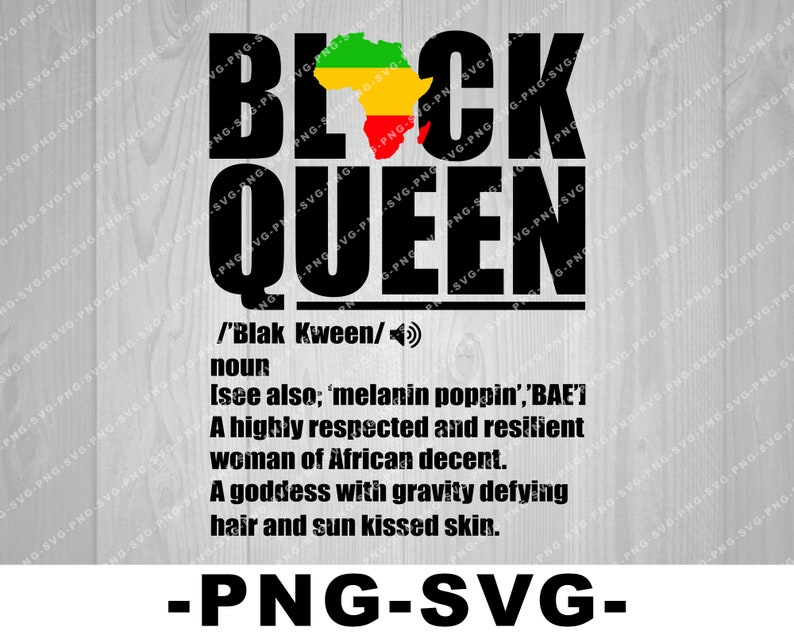 Download Black Queen Definition Svg Black Queen svg Melanin svg | Etsy
