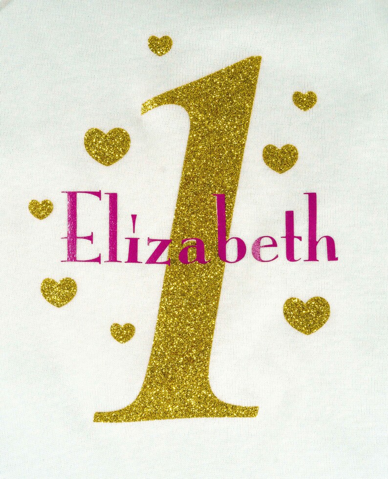 First Birthday Outfit Custom Name Baby/'s First Birthday Onesie First Birthday Gift Baby Shower Gift