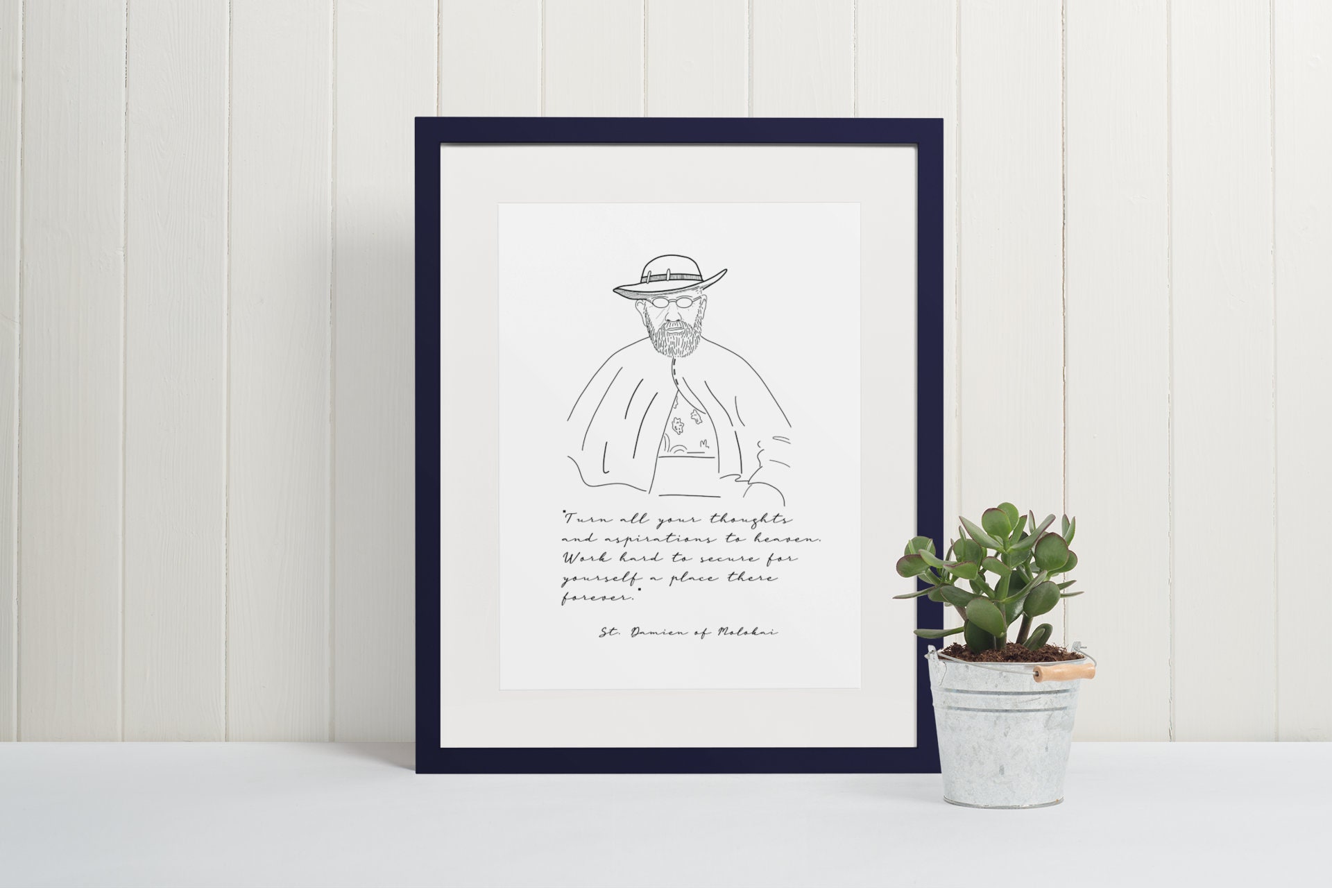 St. Damien of Molokai Quote, Digital Download, PRINTABLE Quote ...