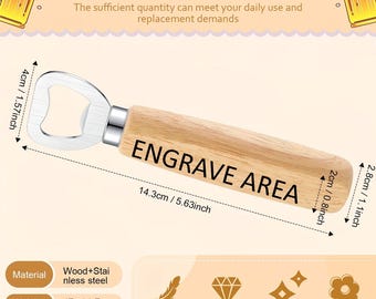 Engravable Bottle Openers