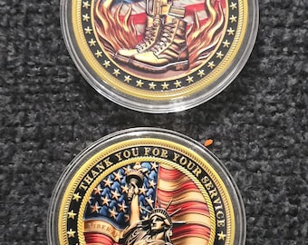 Salute to Veterans Coin
