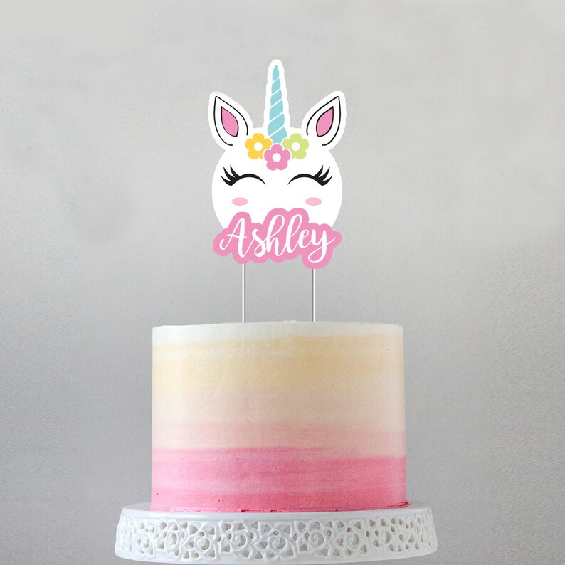 Baby Unicorn Cake Design