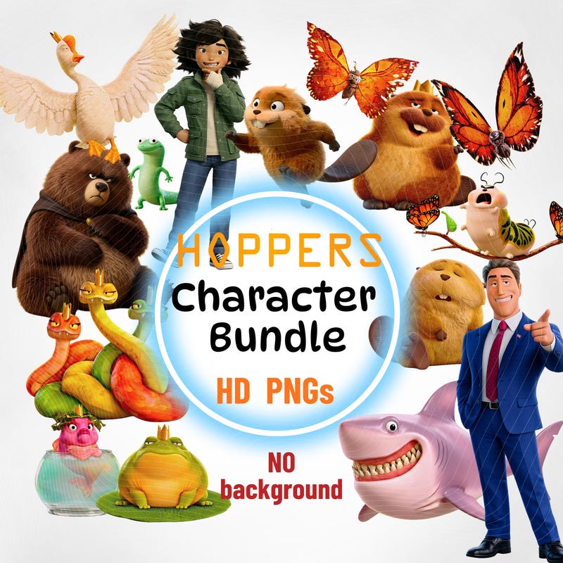 Hoppers Clip Art - Etsy