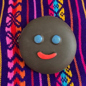Monedero de paleta payaso/Monedero de cambio/Monedero de viaje/Monedero/Monedero pequeño/Cartera pequeña/Bolso con cremallera/Bolso con cremallera